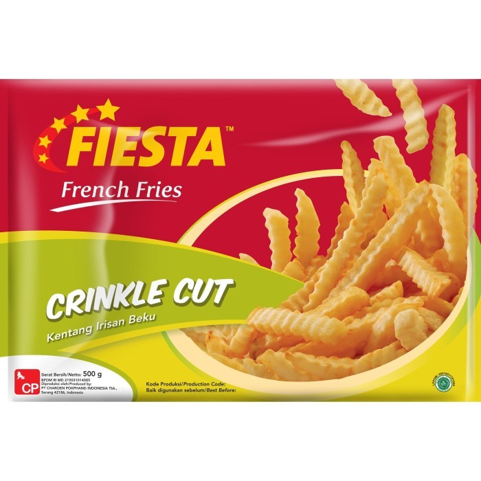 

Fiesta French Fries Crincle Cut 500 g