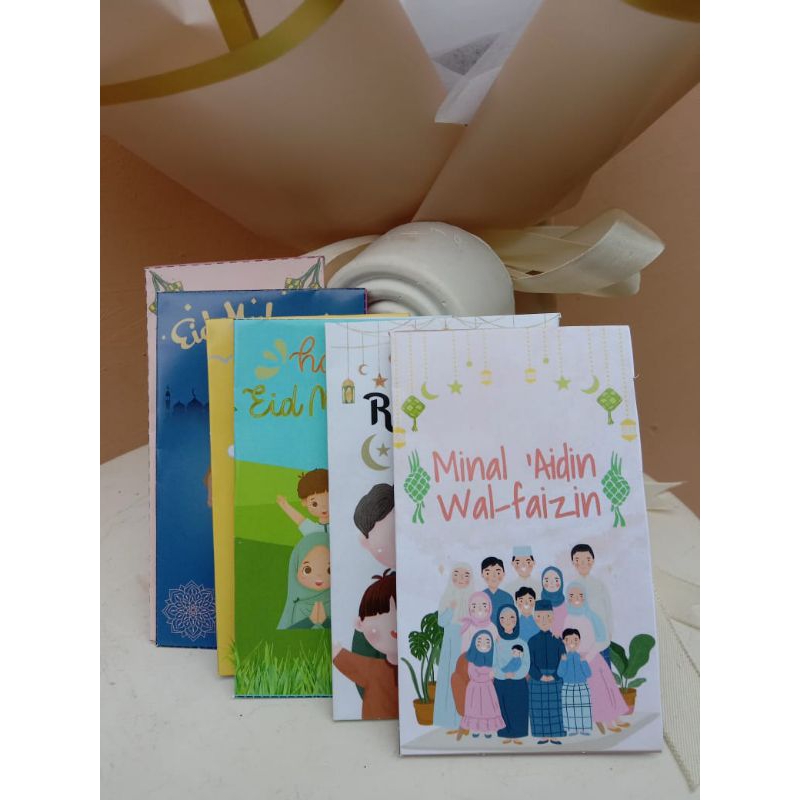 

[PAKET 15 PCS] - AMPLOP LEBARAN - AMPLOP LUCU -AMPLOP PANJANG