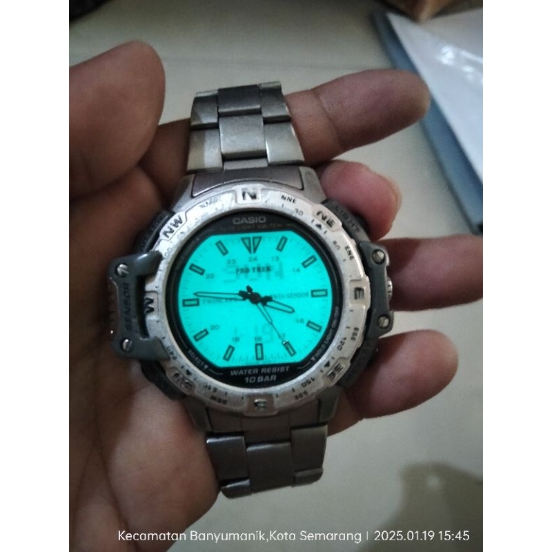 Jam Tangan Casio Protrek PRT 50 Not Data Bank Calculator Sea Pathfinder Baby G Nokia E90 N93 E7 9500