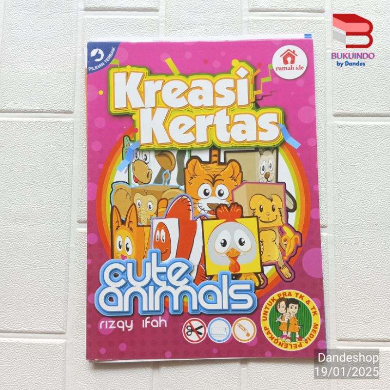 

Kreasi Kertas Cute Animals untuk TK