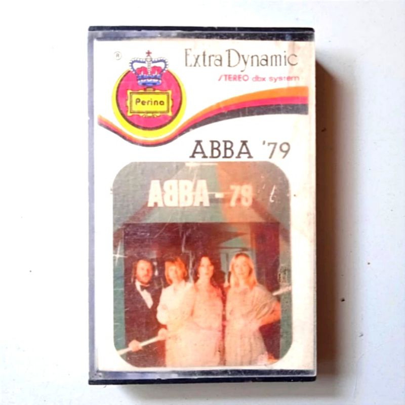 Barang Jadul Kaset Pita Barat Lama ABBA - 1979 Antik