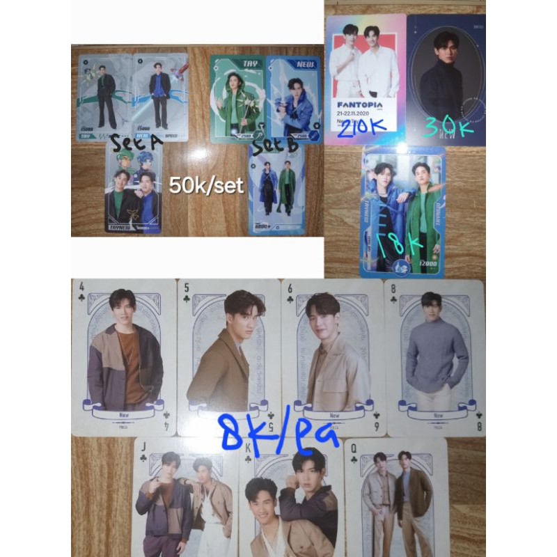 [READY STOCK] PC BELUCA, playing card, Signature, fantopia card taynew concert deck sunday