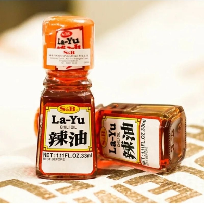 

S&B LA-YU CHILI OIL 33ML
