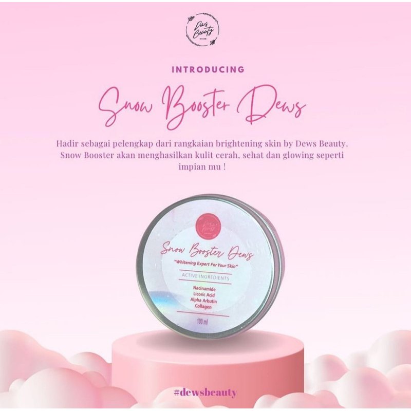 SNOW BOOSTER BLEACHING DEWS BEAUTY BLEECHING DEWS