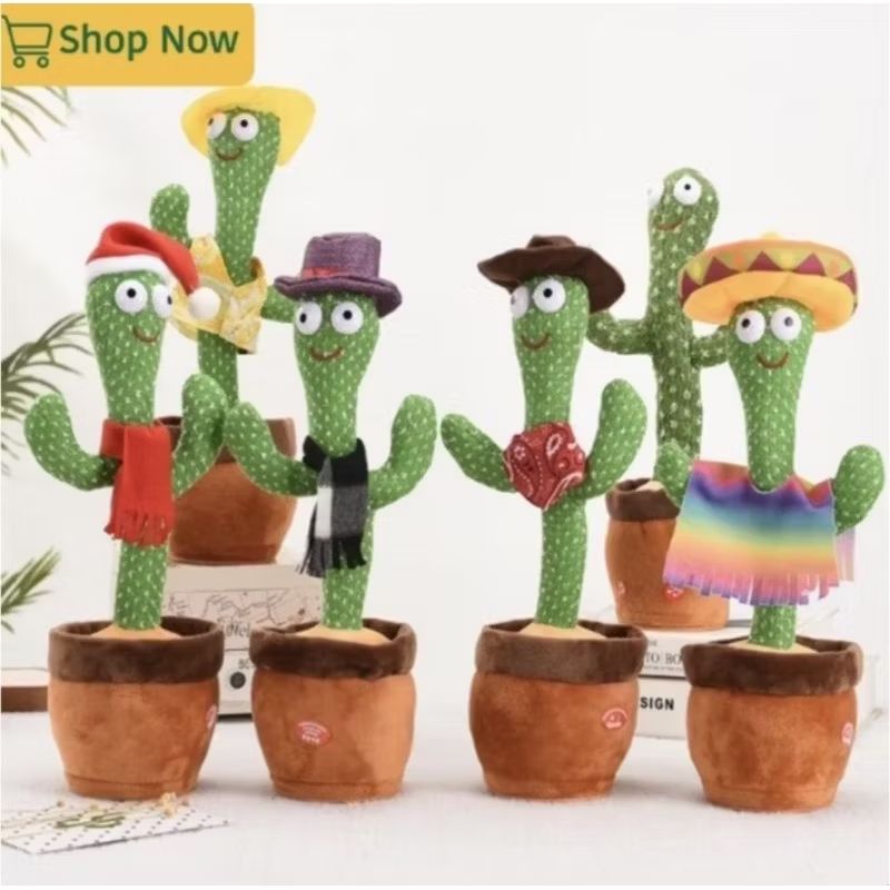 Mainan Kaktus Bicara kaktus gitar Mainan Anak