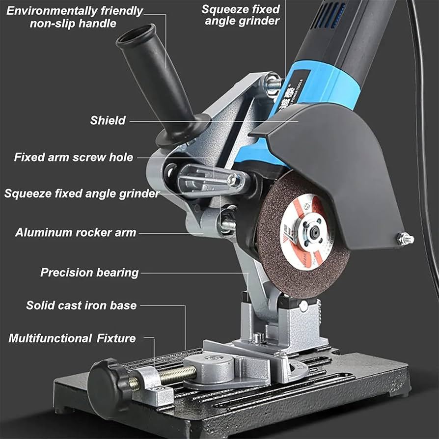 Dudukan gerinda tangan stand grinder penyangga gerinda Angle Grinder Stand Yukido