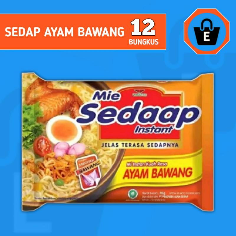 

12 Bungkus mie sedap ayam bawang mie sedaap