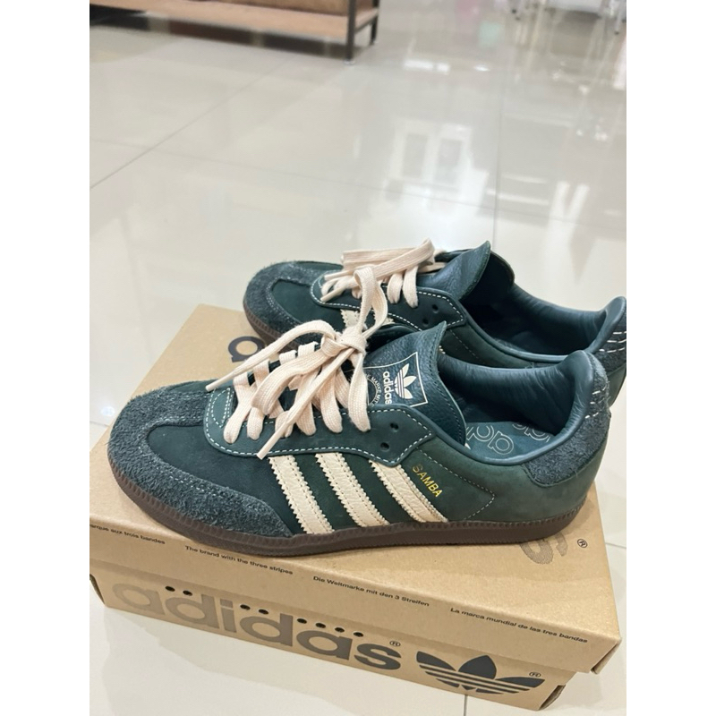 adidas samba green bottle original