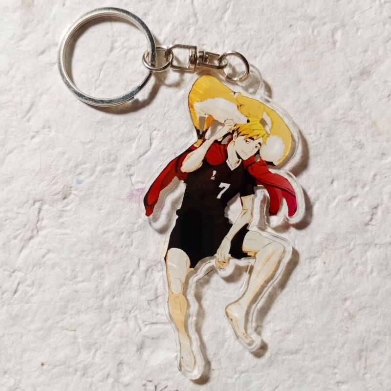 ganci miya atsumu haikyuu / keychain gantungan kunci miya atsumu haikyuu