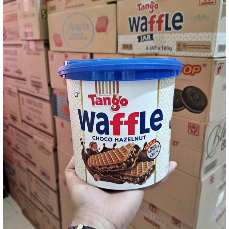 

Tango waffle jar choco hazelnut 180 gr 1 dus isi 6 pcs