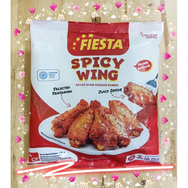 

FIESTA SPICY WING 400GR KEMASAN BARU