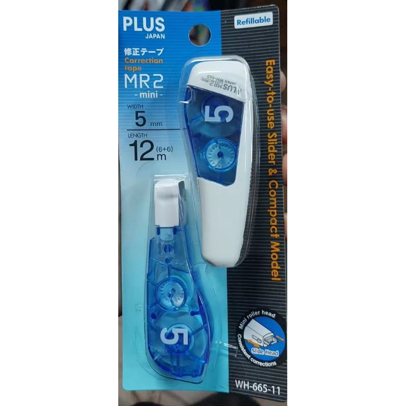 

Correction Pen Tip Ex Plus WH 645 Whiper Roller + Free Refill