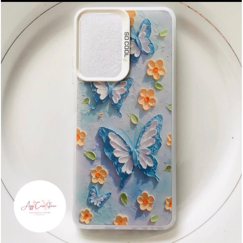 CASE KUPU KUPU BIRU REALME C55