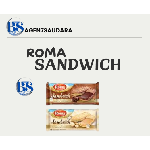 

ROMA Sandwich KACANG dan COKELAT 157 GRAM