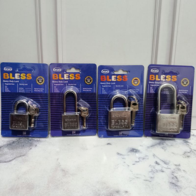 Gembok Pintu Bless putih kunci gembok pagar