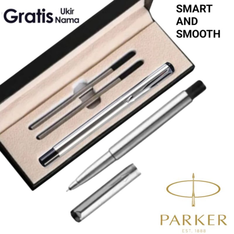 

Ballpoint Mewah Giftset Pen Sign Pen Parker 2 Refill Gratis Grafir Nama