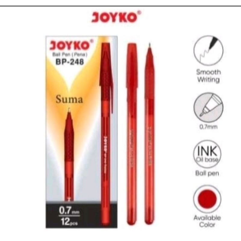 

pulpen joyko BP-248 suma (12pcs)