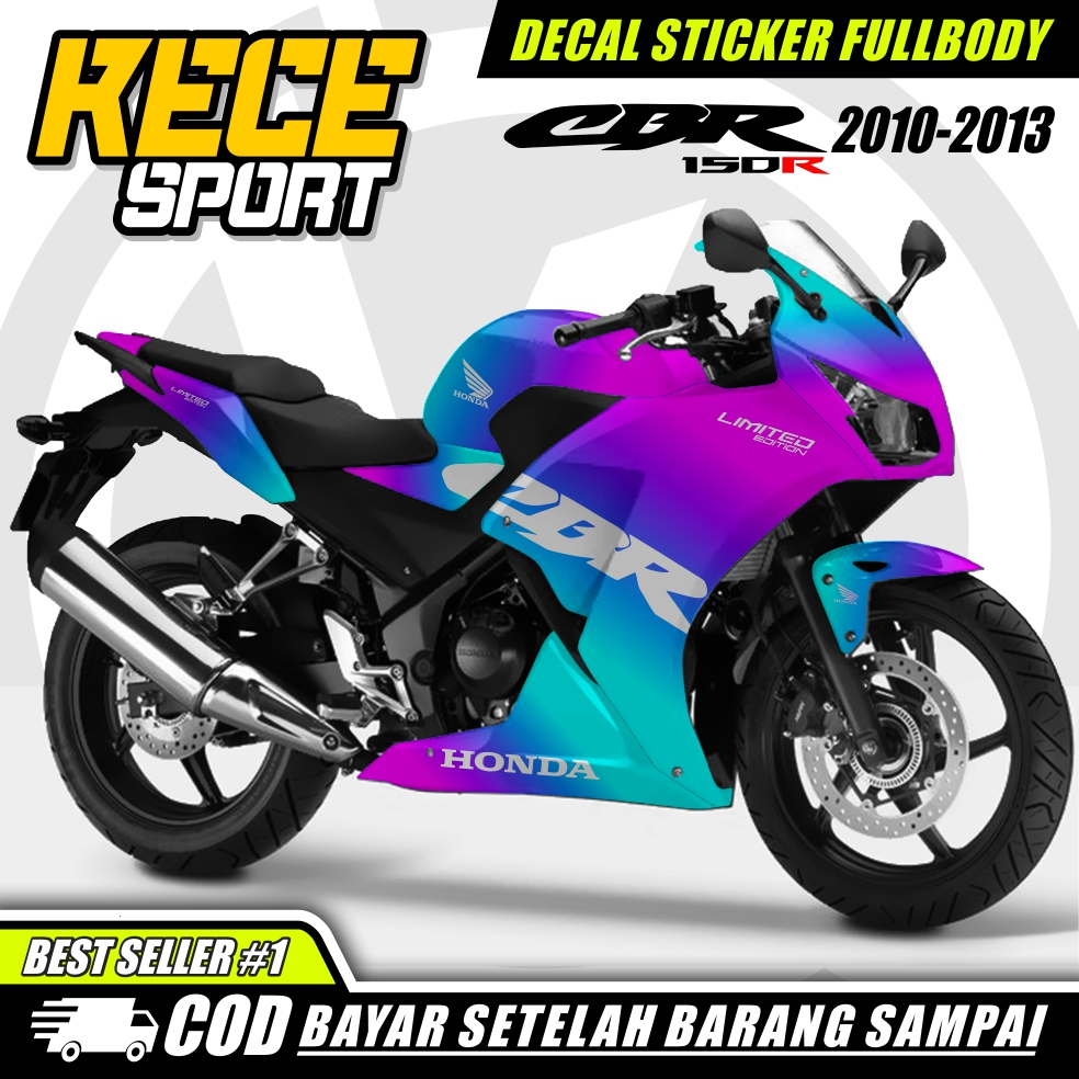 Sticker Decal FULL BODY CBR K45 Lokal Decal Sticker Striping Variasi Motif Ori CBR 150 R Bunglon K45