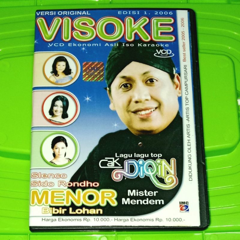 VCD VISOKE Lagu lagu top Cak DIQIN Safitri Jiwo Gatotkaca Ami Ds Dini Aditama Slenco Sido Rondho MEN