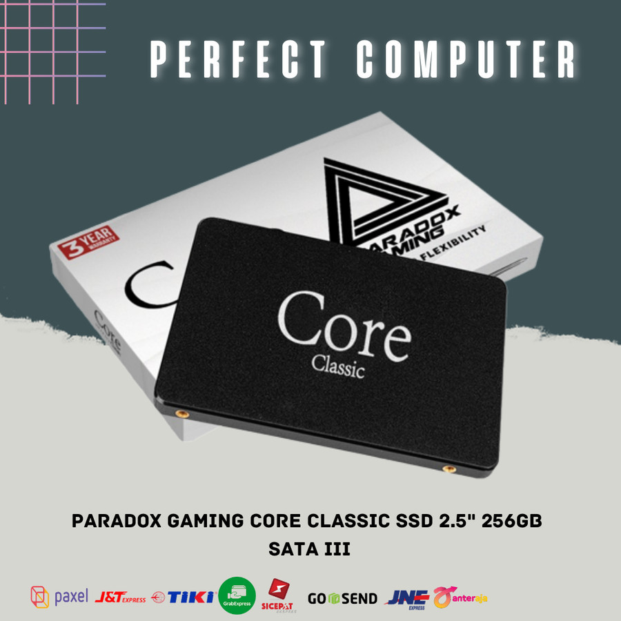 Paradox Gaming Core Classic SSD SATA III 256GB