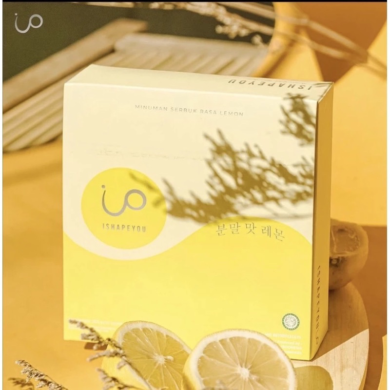 isoslim ishapeyou isoslim box besar isi 15 sachet | minuman fiber | penurun berat badan