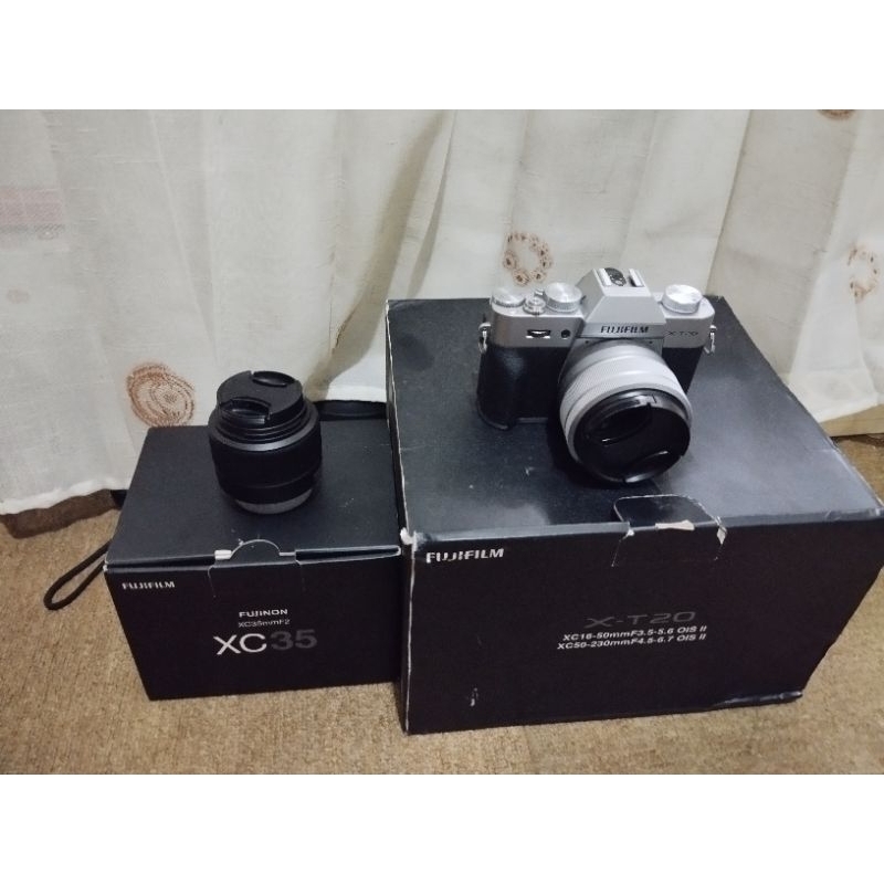 Fujifilm XT20 FULLSET KIT + FIX 35MM bukan fujifilm xt100 xa3 xa5 xa7