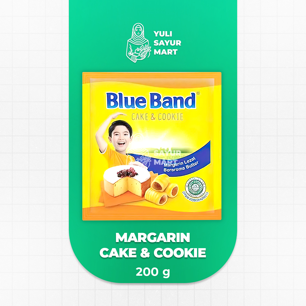 

Blue Band Margarin Cake & Cookie 200g - Yuli Sayur Mart