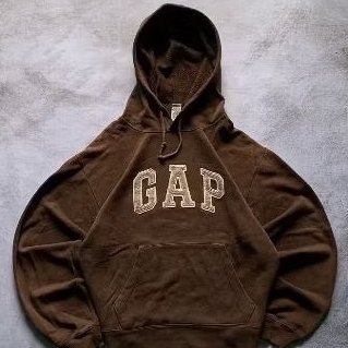 Hoodie Gap Coklat