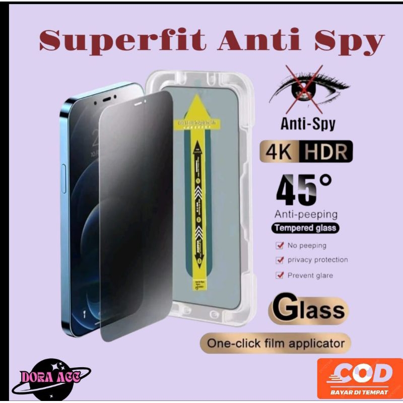 Tempred Glass Superfit Anti Spy xiaomi poco x4 gt poco f3 gt poco x3nfc poco x3 gt poco x5 pro