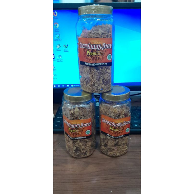 

2 toples bawang goreng premium jowo