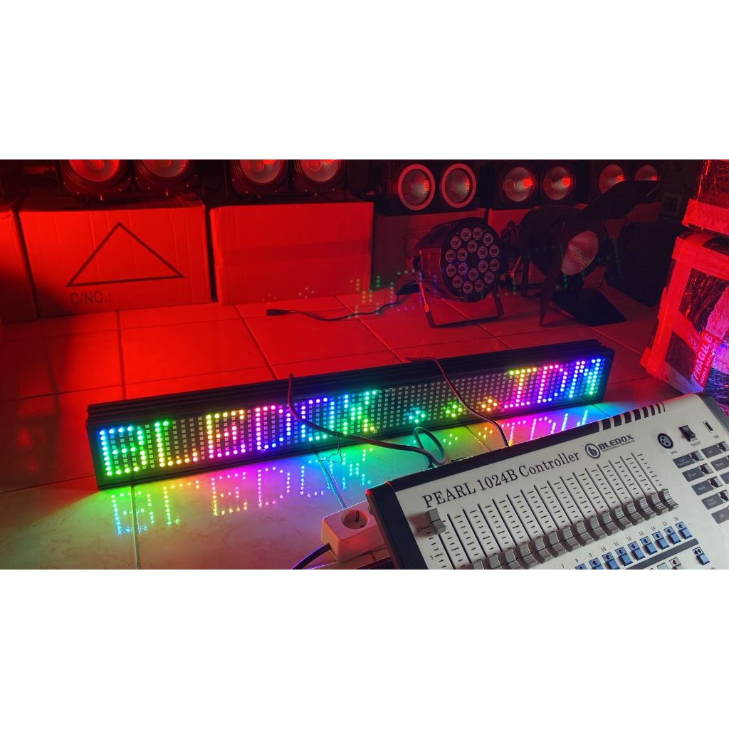 Strobo Bar Led Huruf Strobo Bar Tulisan Lampu Lighting Ontran - Ontran Panggung Karnaval Club