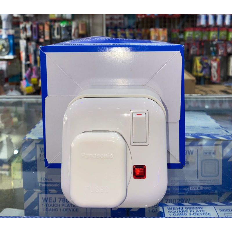 Stop Kontak AC Panasonic 1 set _Stop kontak AC panasonik