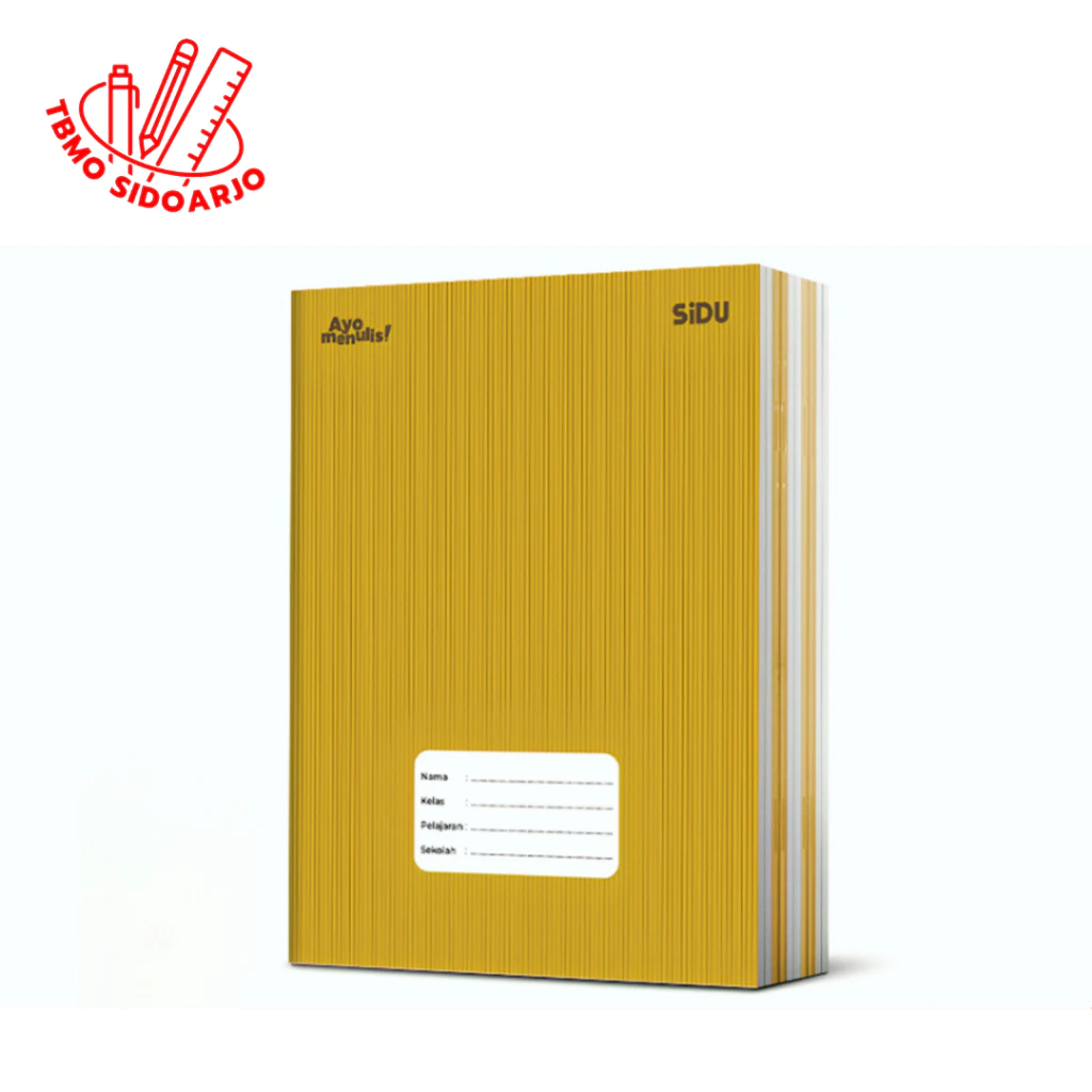 

Buku Tulis Sidu Sinar Dunia Motif Kraft 40 Lembar (Per Pack Isi 10 Pcs Buku)