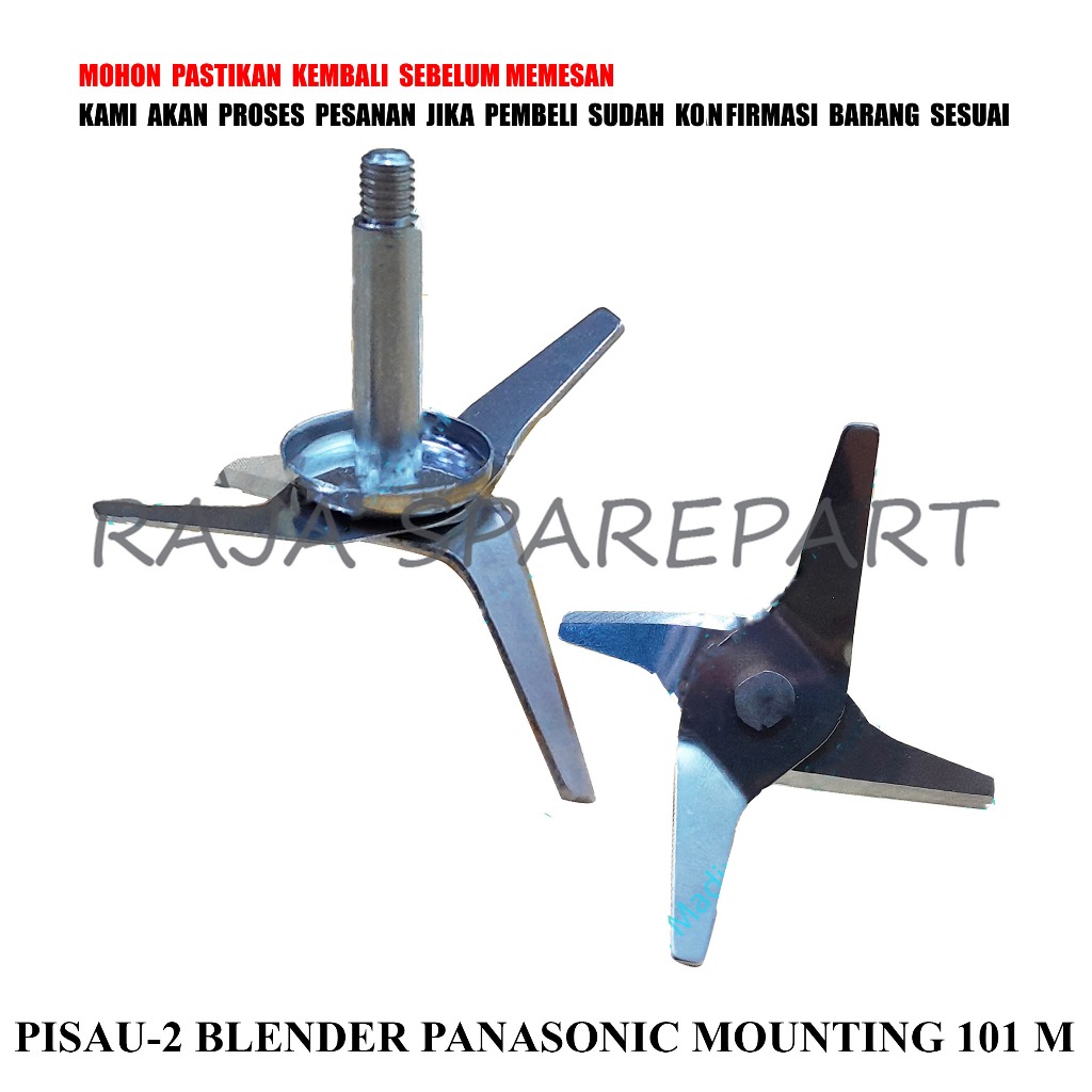 P2 PISAU BLENDER/BLADE BLENDER/PISAU-2 BLENDER PANASONIC MOUNTING 101 M