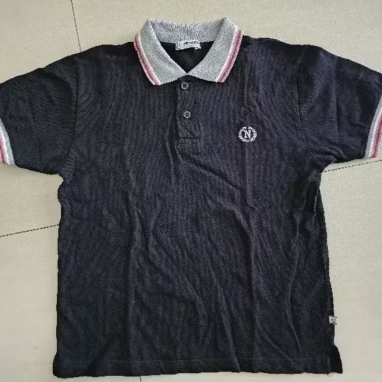 kaos kerah atasan baju polo nevada anak laki original kids fashion
