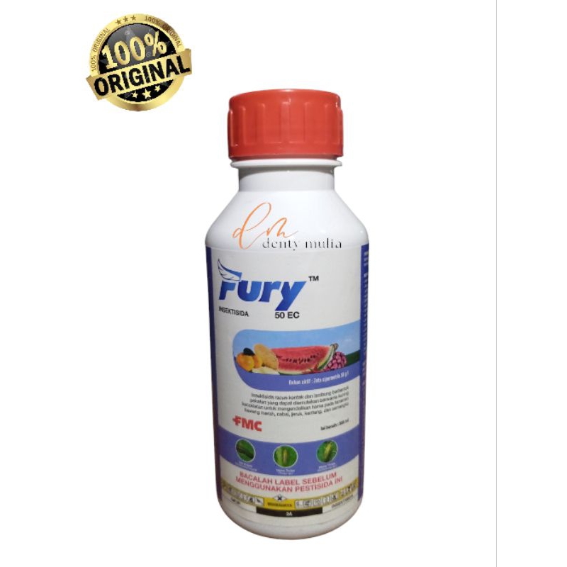 FURY 50 EC 500ml insektisida pengendali hama trips & ulat grayak