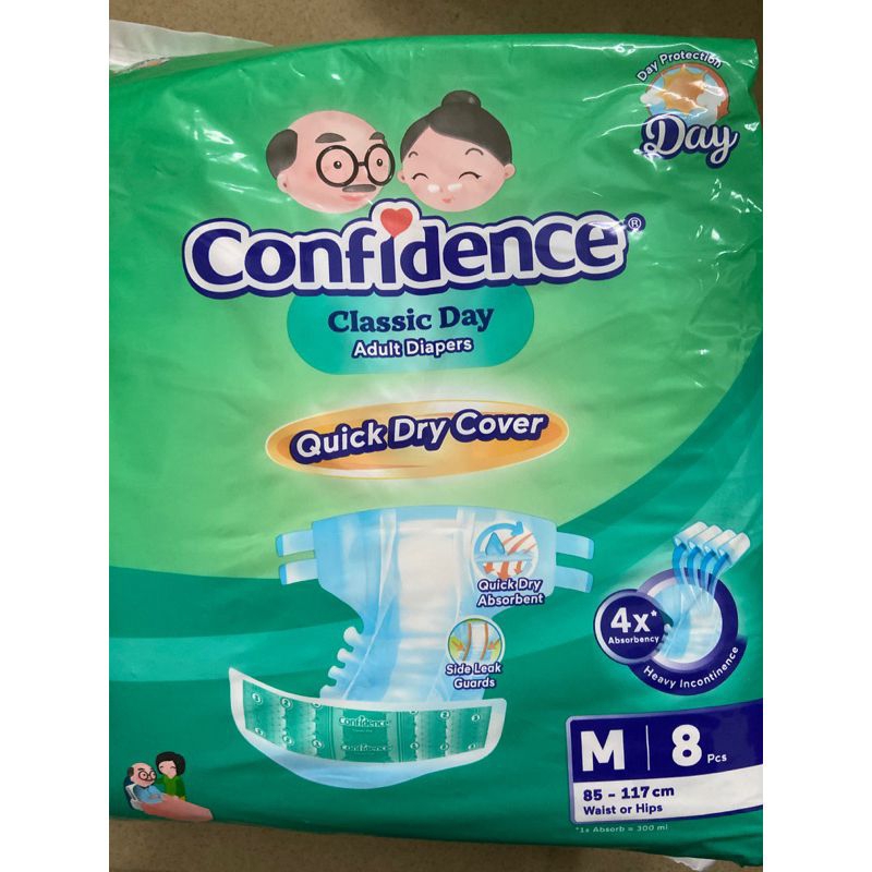 Popok Dewasa // Confidence perekat M8 + 1