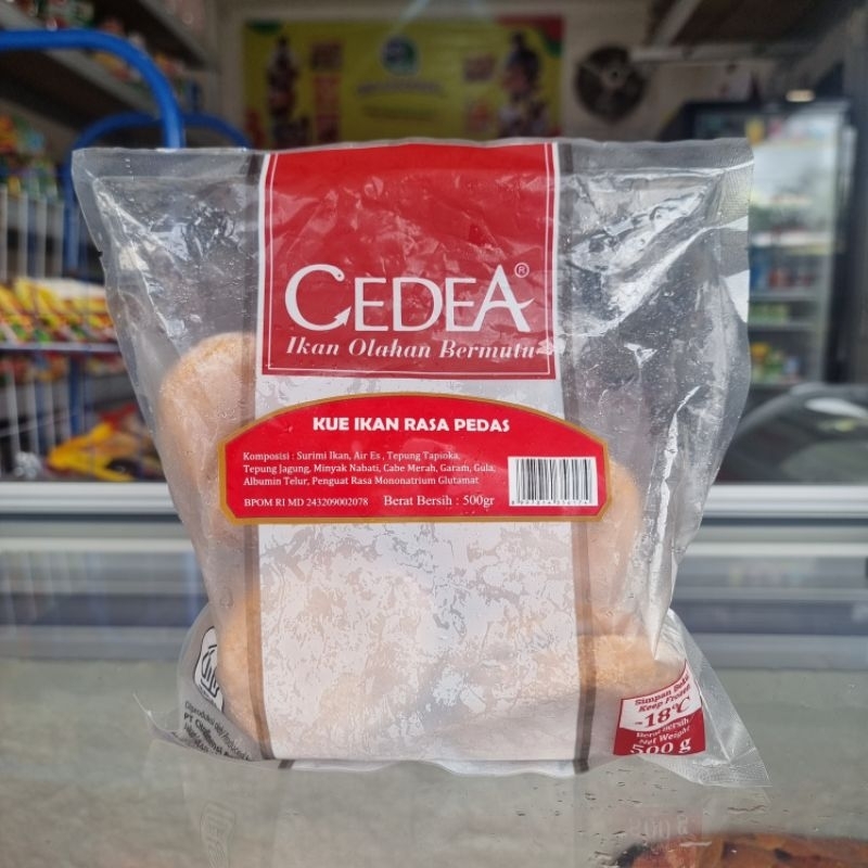 

Cedea Kue Ikan Rasa Pedas 500g