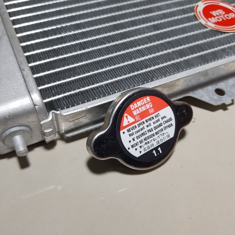 3C1 VIXION OLD RADIATOR  YAMAHA VIXION LAMA WB MOTOR BANDUNG