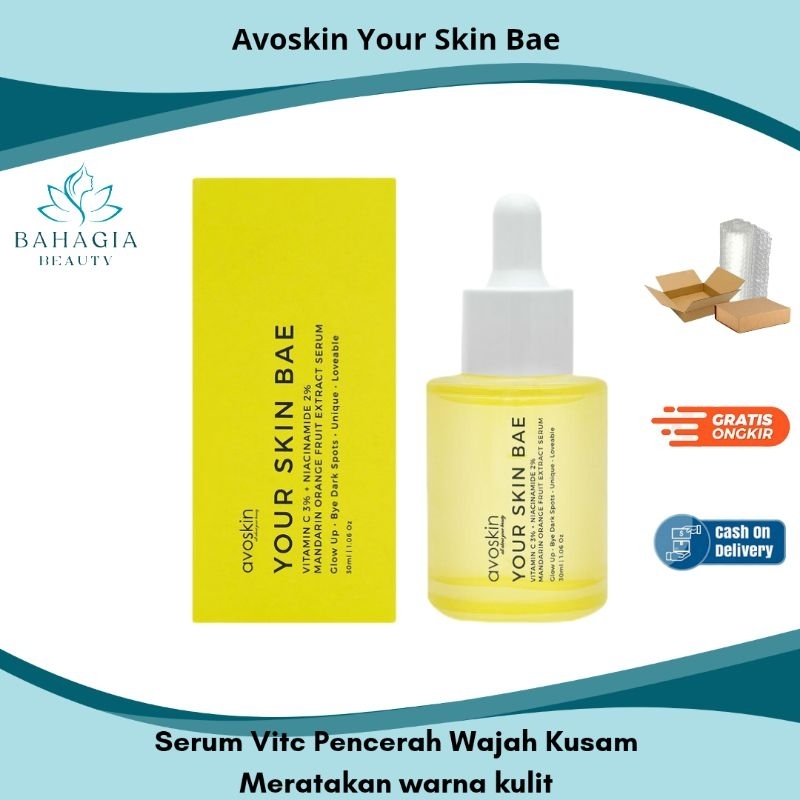 Ovoskin Your Skin Bae Vitamin C 3% Serum Pencerah Wajah Kusam
