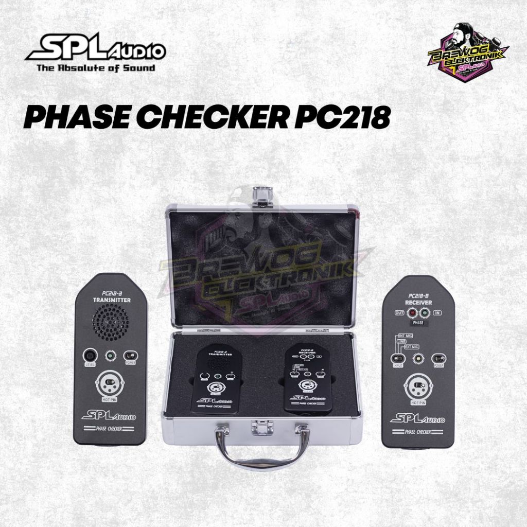 ORIGINAL PRODUK BREWOG SPL AUDIO PHASE CHECKER PC218