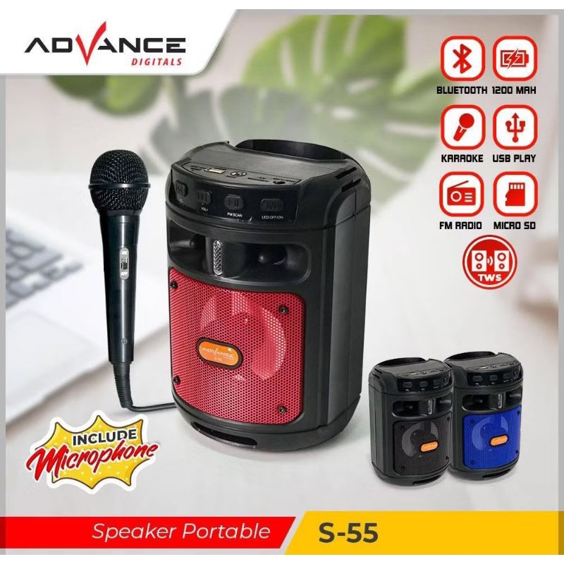 Speaker Advance bluetooth S55