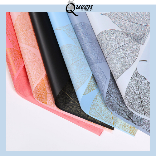 

20 LEMBAR Flower Wrapping Paper Daun Kertas Buket Bunga Cellophane 6065