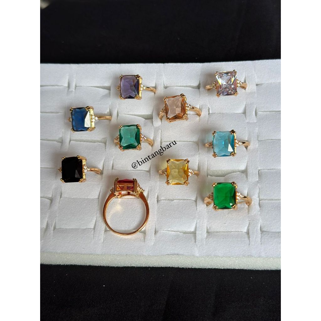 CINCIN WANITA MODEL BATU MATA TERLARIS TERBARU