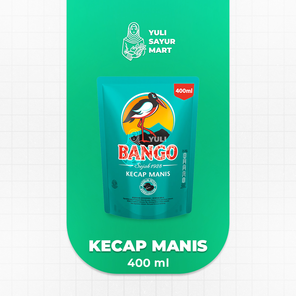 

Bango Kecap Manis 400ml - Yuli Sayur Mart