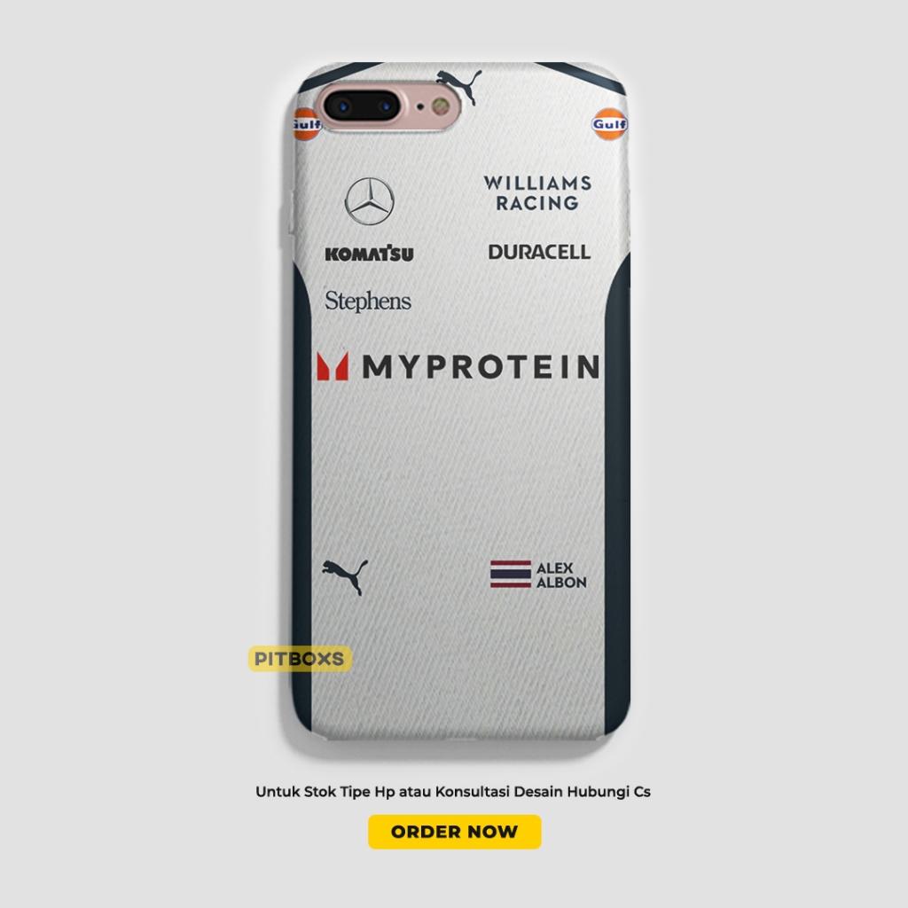 Custom Case F1 Williams Racing Suit 2024 - PITBOXS