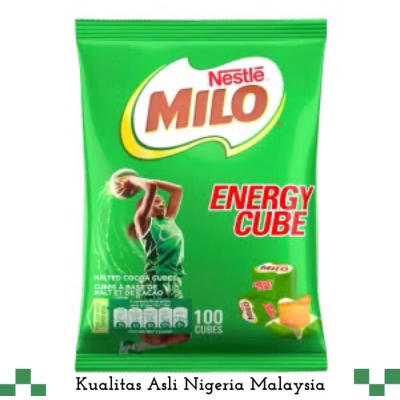 

MILO ENERGY CUBE ISI 100/ MILO CANDY CUBE 100 IMPORT MALAYSIA EXP TERBARU