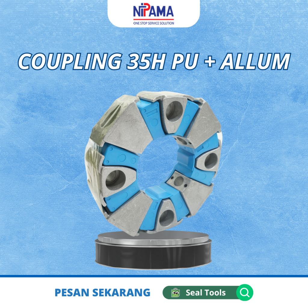 COUPLING HYDRAULIC 35H PU + ALLUM