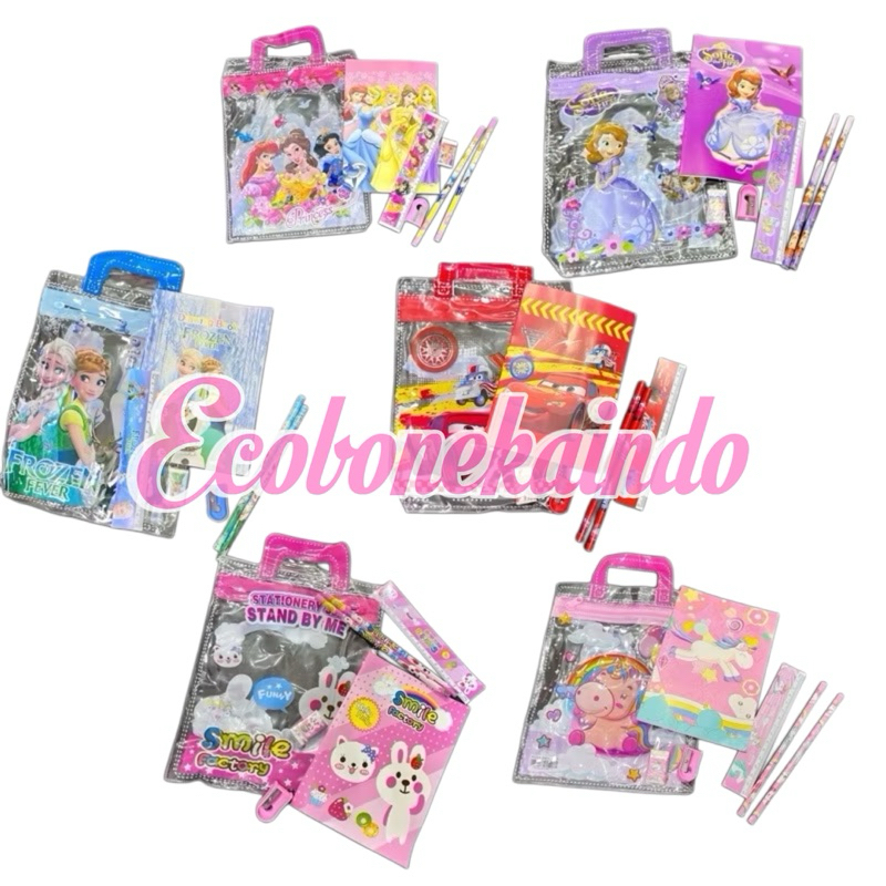

Tas Alat Tulis anak sekolah anak anak 7 in 1 pensil sekolah anak anak lucu stationary anak anak sekolah ecobonekaindo