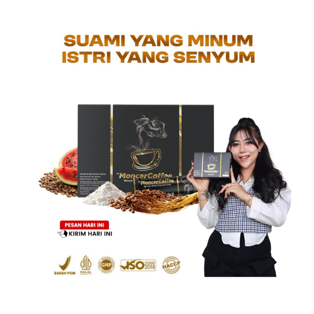 

Nf Mncr Coffee 1 Box Isi 8 Sachet 100% Berkhasiat Halal Bpom Tanpa Efek Samping ORIGINAL